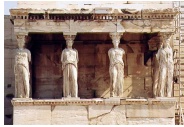Athens Acropolis: The Erechtheion Karyatides