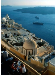 Santorini Fira Panoramic View