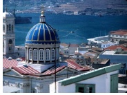 Syros Overlooking Aghios Nikolaos Church