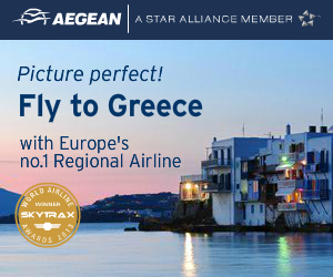 Fly to Greece with Aegean Airlines