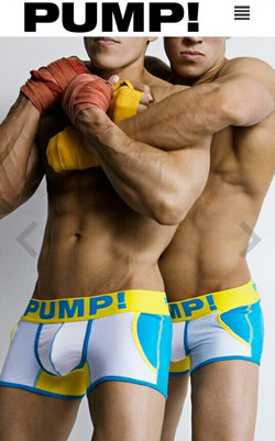 Pump Mens Underwear