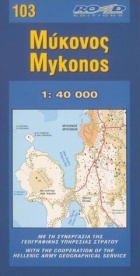 Map of Mykonos