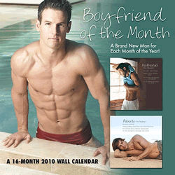 Boyfriend of the Month 2010 Wall Calendar