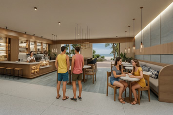 Unico gay resort Cafe Inez