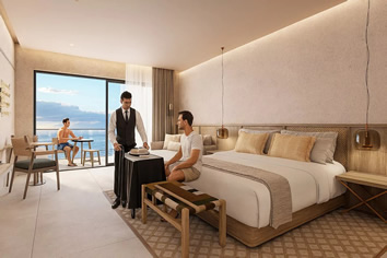 Unico gay resortin-room dining