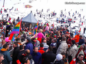 European Gay Ski Week in Tignes, France