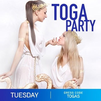 Temptation Pride Week - Toga Party