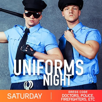 Temptation Pride Week - Uniforms Night