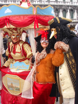 Exclusively gay Venice Carnaval tour
