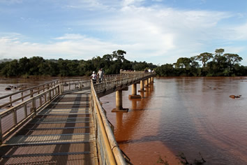 Iguazu Falls runway