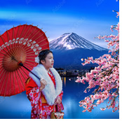 Cherry blossom Japan lesbian tour