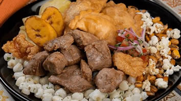 Ecuador gay tour -Typical Andes lunch