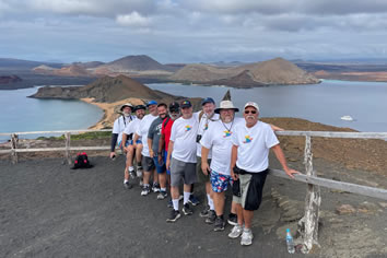 Galapagos gay cruise - Bartolome Island