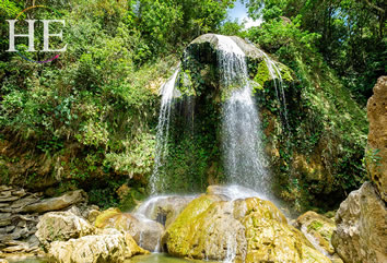 Gay Cuba bike tour - Soroa waterfall