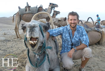 Gay Israel adventure - camel ride