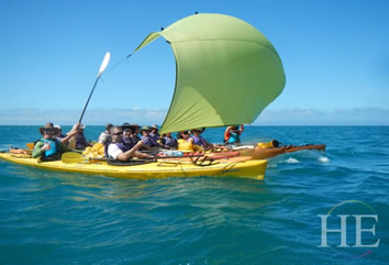New Zealand gay adventure tour - kayaking