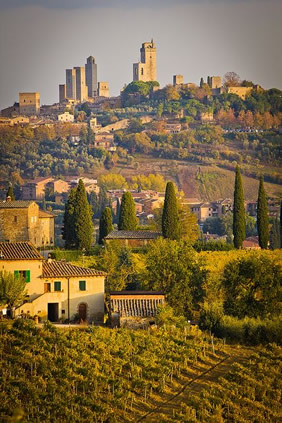 San Gimignano Tuscany gay tour