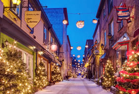 Quebec Canada Christmas gay tour