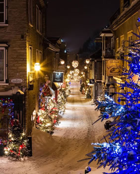 Quebec City Christmas gay tour