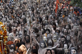 Kumbh Mela Alahabad festivities