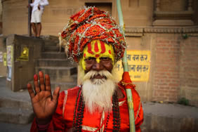 Varanasi India gay group tour