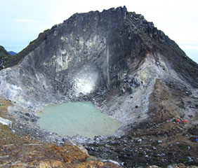 Sumatra gay tour - Sibayak Volcano