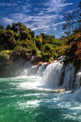 Krka Waterfalls, Croatia gay tour