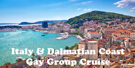 Italy, Dalmatian Coast & Malta Gay Group Cruise 2019 on